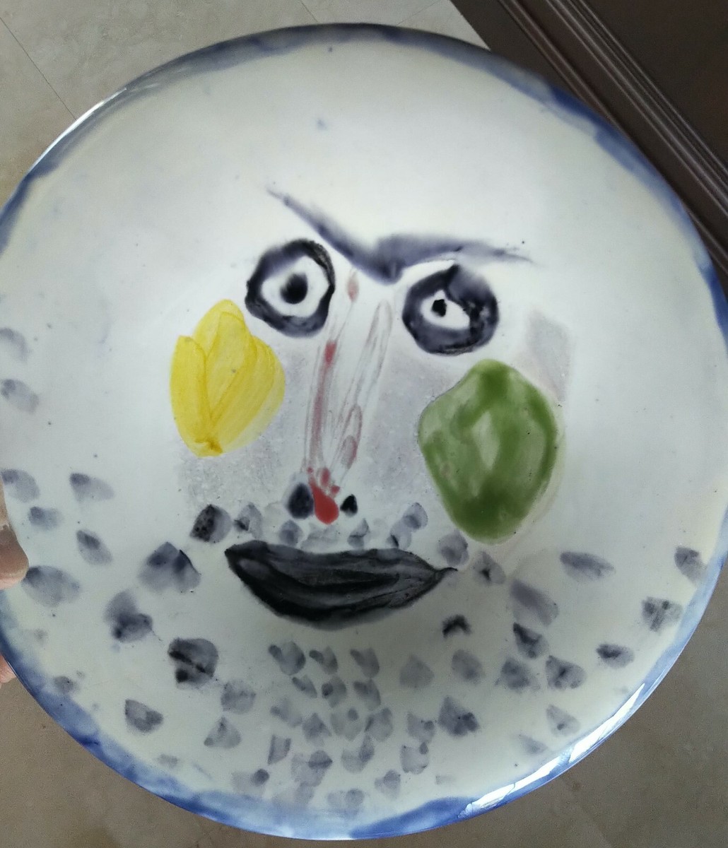Picasso Madoura Ceramic Ramie 496 Face Number 203 With COA | eBay