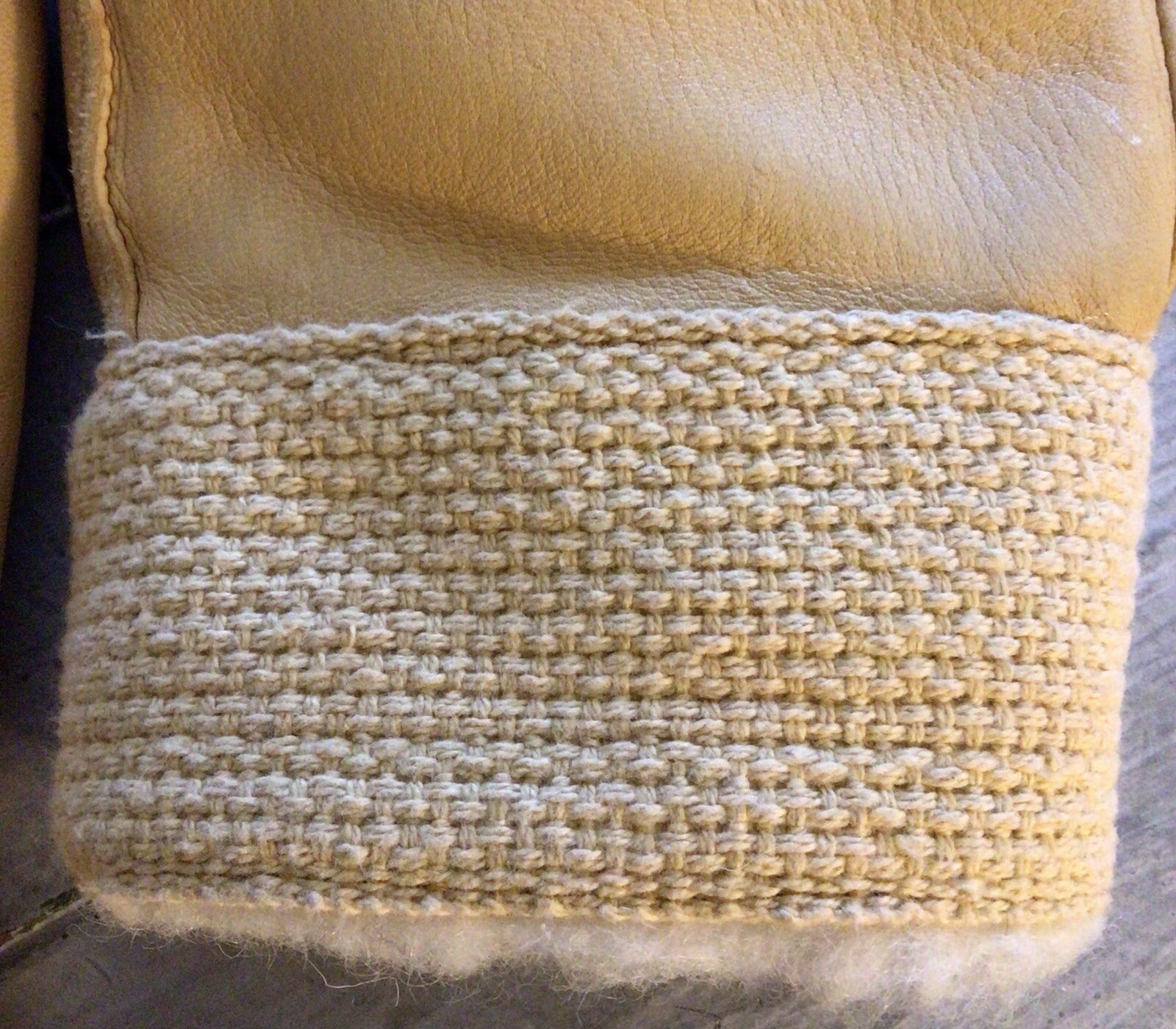 NOSDeerskinLeatherWool LinedSportsmanHunterTrapperMittensMade