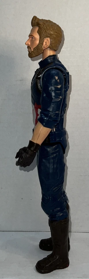 FIGURA DE ACCIÓN MARVEL AVENGERS INFINITY WAR TITAN HERO POWER FX CAPITÁN AMERICA 12" Foto 2 de 4