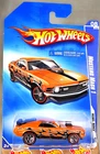 2009 Hot Wheels Walmart Redlines #144 Rebel Rides 8/10 MUSTANG MACH 1 Orange