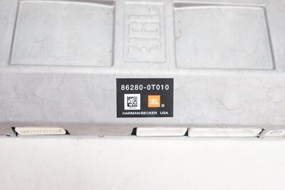 TOYOTA VENZA Audio Amplifier AMP JBL Harman Becker OEM 2009 - 2012