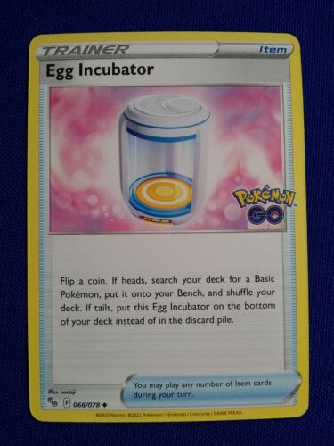 Pokemon TCG Pokemon GO Egg Incubator Trainer #66 NM - Picture 1 of 2