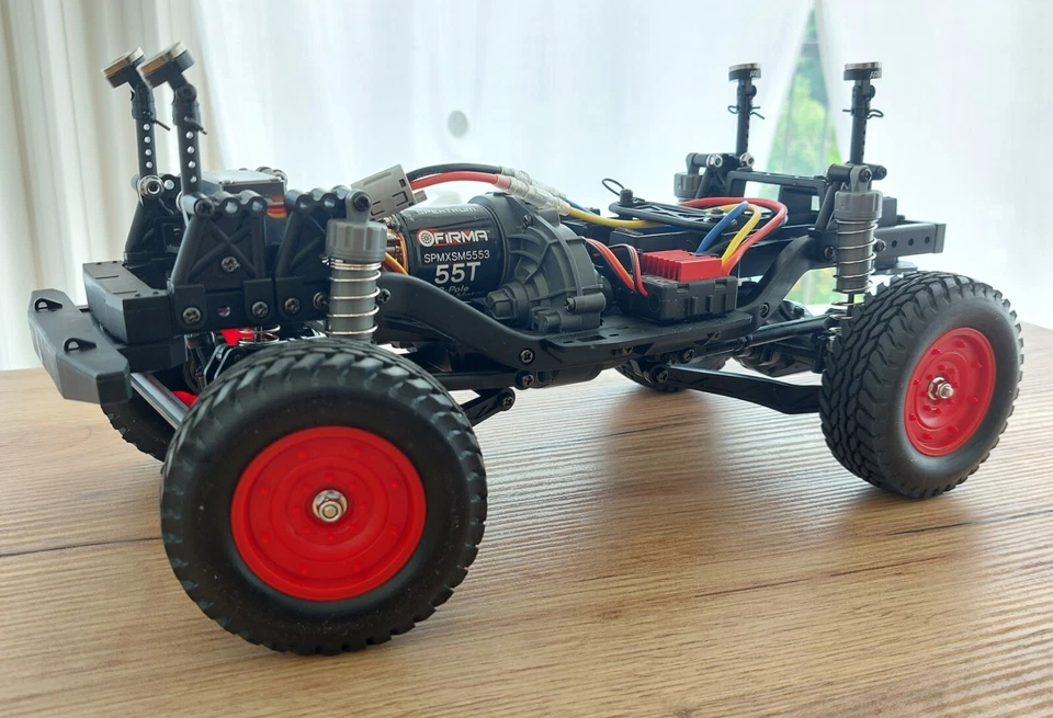 TAMIYA UNIMOG 406 serie U900 1/10 4WD - CHASSIS CC-02 - Immagine 3 di 4