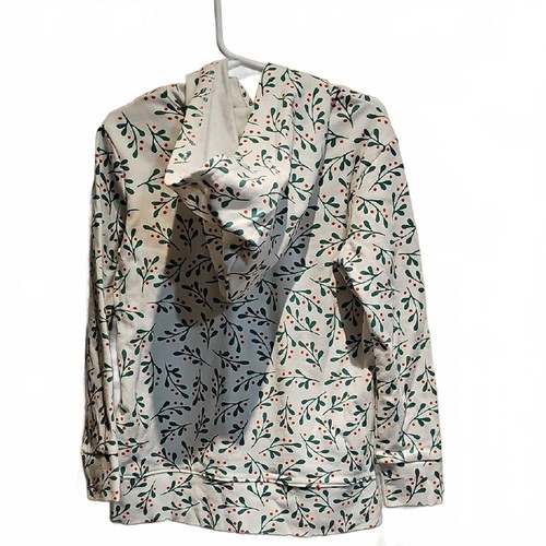 Christmas Patterned Kids Hoodie Size 6 - Picture 3 of 5