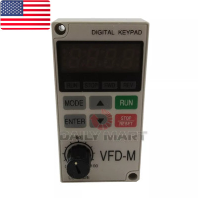 New DELTA VFD-M DIGITAL KEYPAD OPERATION PANEL LED LC-M02E - US Stock