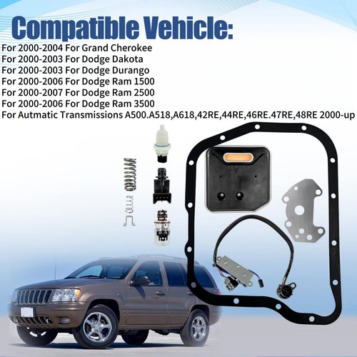 Solenoid Service Upgrade Accessories A518 46RE 48RE For Dodge For Grand Cherokee - Picture 12 of 14