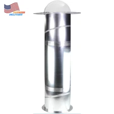 10 In. Impact Self Flashing Tubular Skylight Kit with Rigid Tunnel FREE SHIPPING