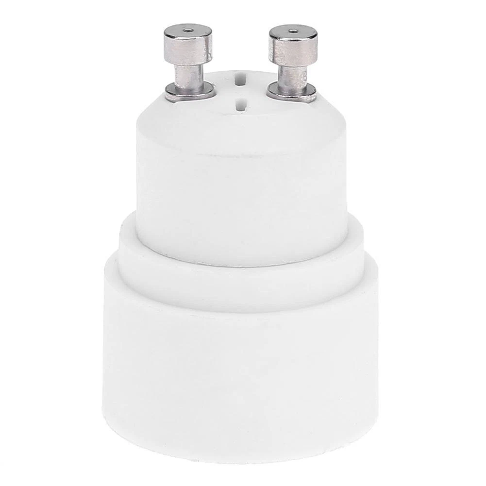 5pcs Gu10 to E14 Adapter Base Lamp Holder Socket Converters Heat