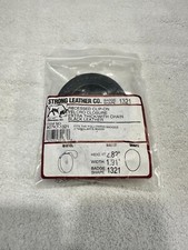 Police Security Badge Holder with Chain Strong Leather Company  807K7-1321