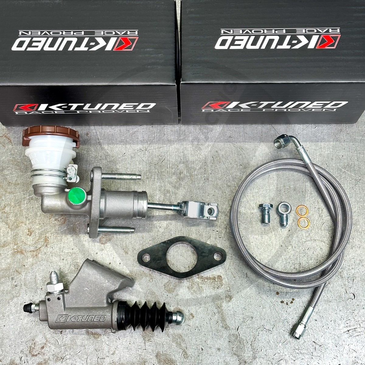 K-Tuned Slave & S2K Master Cylinder Kit for 96-00 Honda Civic K