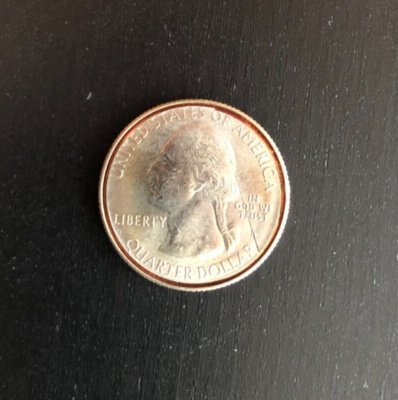Pen Thru Coin Cigarette Pencil Through Quarter Money Magic Trick