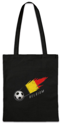 Belgium Football Comet I Stofftasche Einkaufstasche Flagge Fußball Belgien Fahne