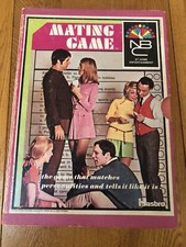 VINTAGE 1969 HASBRO MATING GAME NBC PERSONALITY MATCH USA MADE GAME