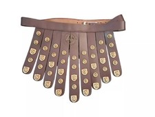 Roman Leather Belt Medieval Armour Cingulum Legionary Brass Medieval Roman