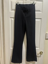 Boulder Gear Softshell Ski Snowboard Pants Womens size 8 Black Snow Cuff