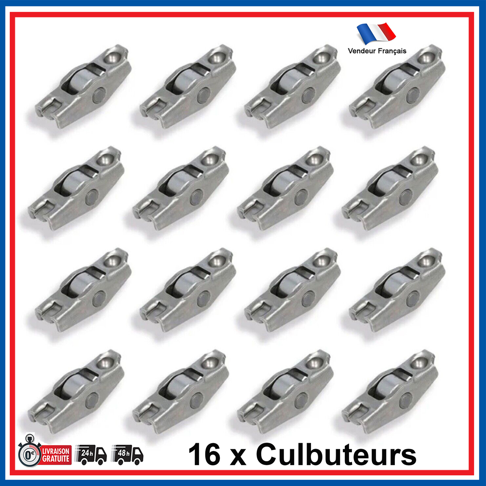 16 Linguets Culbuteurs pour Opel Corsa F 1.5 BlueHDi Moteur DV5RD Réf 9810144180