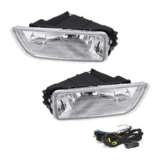 Fog Light Lamps Assembly For Honda Accord 2003-2007 Sedan W Bulbs Harness Kit