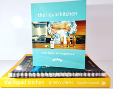 The Liquid Kitchen/Sqeeze Me A Lemon 3 Book Bundle Groovy Mixed Drinks