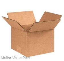 50 - 8 x 8 x 6 Shipping Boxes Packing Moving Storage Cartons Mailing Box