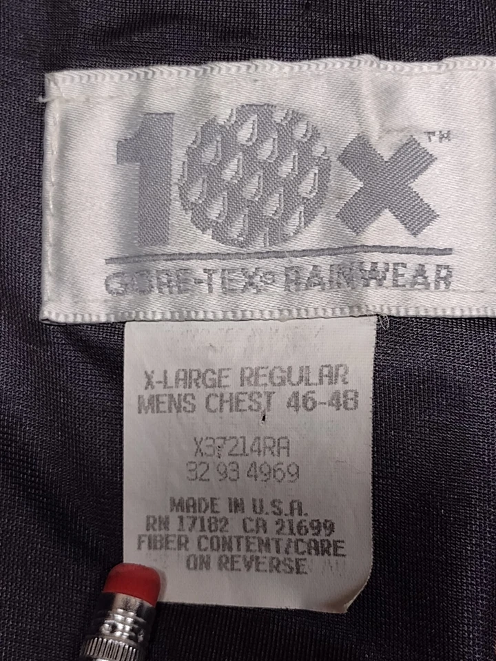 Chaqueta De Colección 10x Gortex Ropa de Lluvia X Grande Regular Realtree Camuflada Para Hombre Pecho... Foto 2 de 4