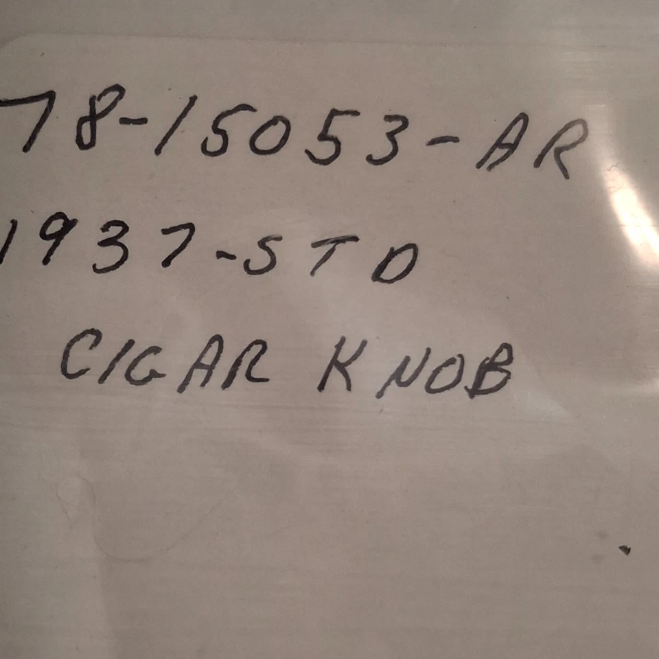 Ford 1937 coche estándar perilla encendedor de cigarros 78-15053-AR Foto 3 de 4