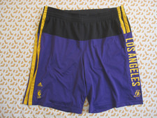 Short Adidas Los Angeles Lakers 2014 Vintage basket ball Homme - L
