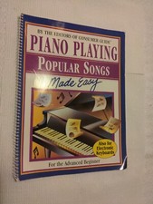 PIANO PLAYING POPULAR SONGS Made Easy For Advanced Beginner Keyboards