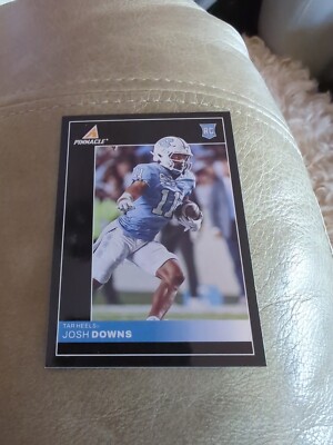 2023 Panini Chronicles # 22 Josh Downs North Carolina Tar Heels Pinnacle