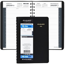 2026 At-A-Glance 70-207-05 Daily Appointment Book, 5 x 8"