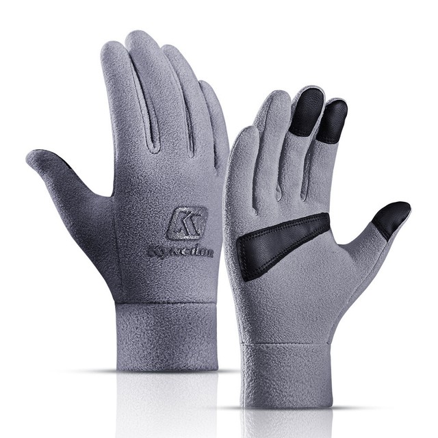 warm gloves with touch screen fingertips