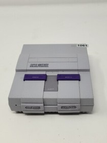 Nintendo Super NES Classic Edition Gaming Console - Grey *Tested*