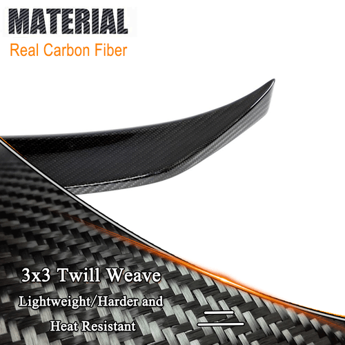 DRY Carbon Spoiler Heckspoiler Heckflügel Lippe Passt für BMW G30 F90 M5 2017-23 - Bild 10 von 13