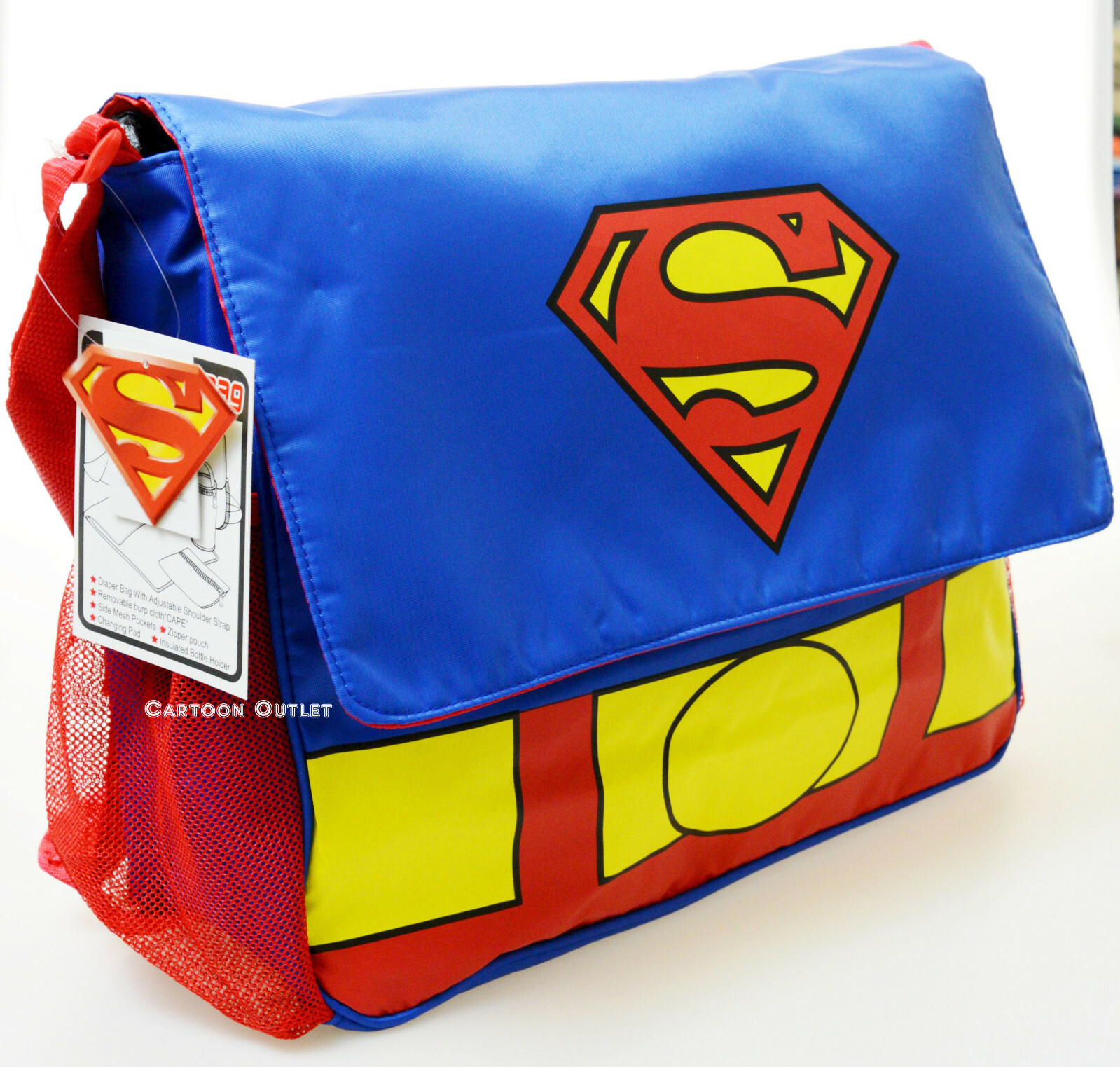 superman diaper bag