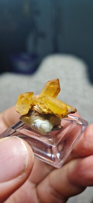 Tuscan Minerals @ Quartz ''Citrine'' Silver Mass Grosseto Italy 3.66gr 