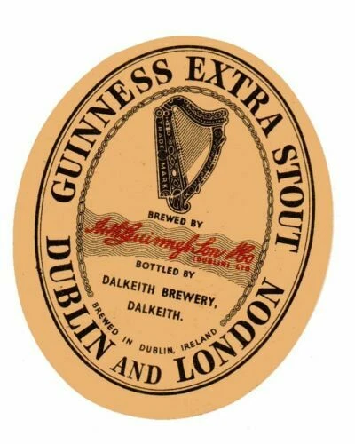 Guinness Collectable Beer Bottle Labels & Paper