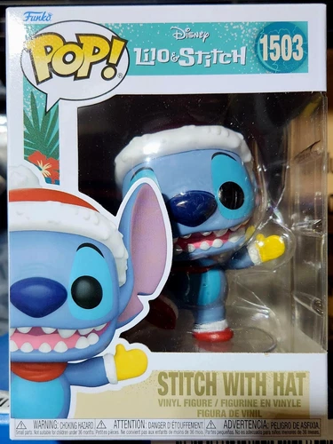 Funko POP! Disney Lilo & Stitch - Stitch with Hat #1503 ~ NEW