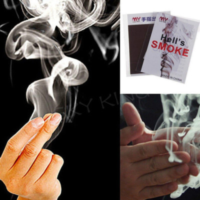 Close-Up Magic Change Gimmick Finger Smoke Hell'S Smoke Fantasy Trick Prop ·:J