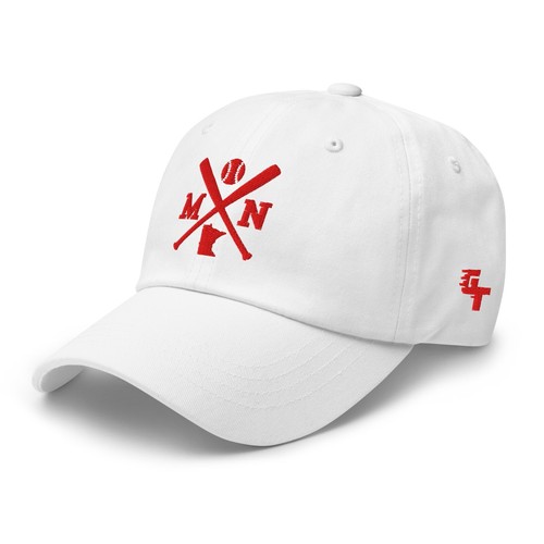 Minnesota Baseball Bats Retro Twin Baseball Hat Dad Cap - Picture 9 of 10