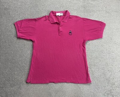PRINGLE Herren Poloshirt Polohemd Gr L Golf Polo T Shirt Classic Retro 0617 Rosa