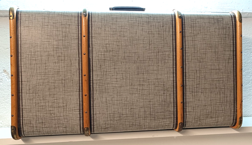 Antik alt Reisekoffer alte Koffer Alter-Koffer- 80x44x28 cm-25452