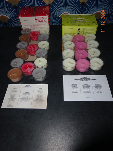 rechauds – Bougie PartyLite par Cécile