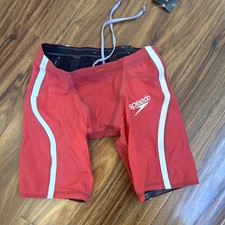 Speedo Fastskin LZR Pure Intent 2.0 Jammer - Red/White PRICE NEGOTIABLE