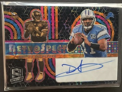 Daunte Culpepper 2024 Panini Spectra Auto /35 #RSA-DCR Prizm Vikings Lions 