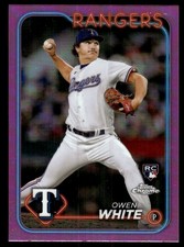 Owen White 2024 Topps Rangers #TEX-10 Rangers Insert ? SEE SCAN! FREE SHIPPING