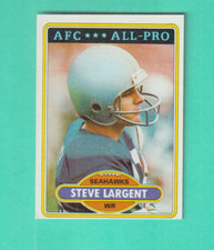 1980 TOPPS # 450 STEVE LARGENT SEATTLE SEAHAWKS NM