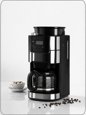 Barista Kaffeemaschine mit Mahlwerk Filterkaffeemaschine 900 W
