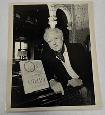 Giovanni Martinelli Signed Photo 8"x10" Italian Operatic Spinto 1963 50th Anniv