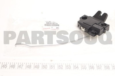 6461052110 Genuine Toyota LOCK ASSY, LUGGAGE COMPARTMENT DOOR