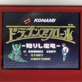 Dragon Scroll W/Box Manual Famicom FC Retro Good Used Game NTSC-J JP