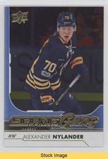 2017-18 Upper Deck Young Guns Silver Foil Alexander Nylander #222 READ 0zu